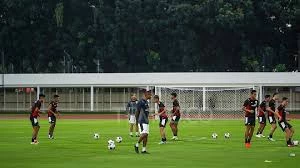 Timnas Indonesia Jalani Latihan Kedua di Stadion Madya