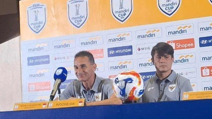 Gerald Vanenburg Tampilkan Kepiawaian Saat Indonesia U-23 Bungkam Brunei 8-0