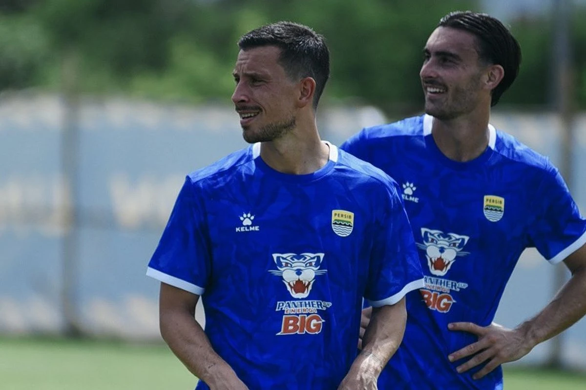 Senangnya Eliano Reijnders Jalani Latihan Perdana di Persib Bandung